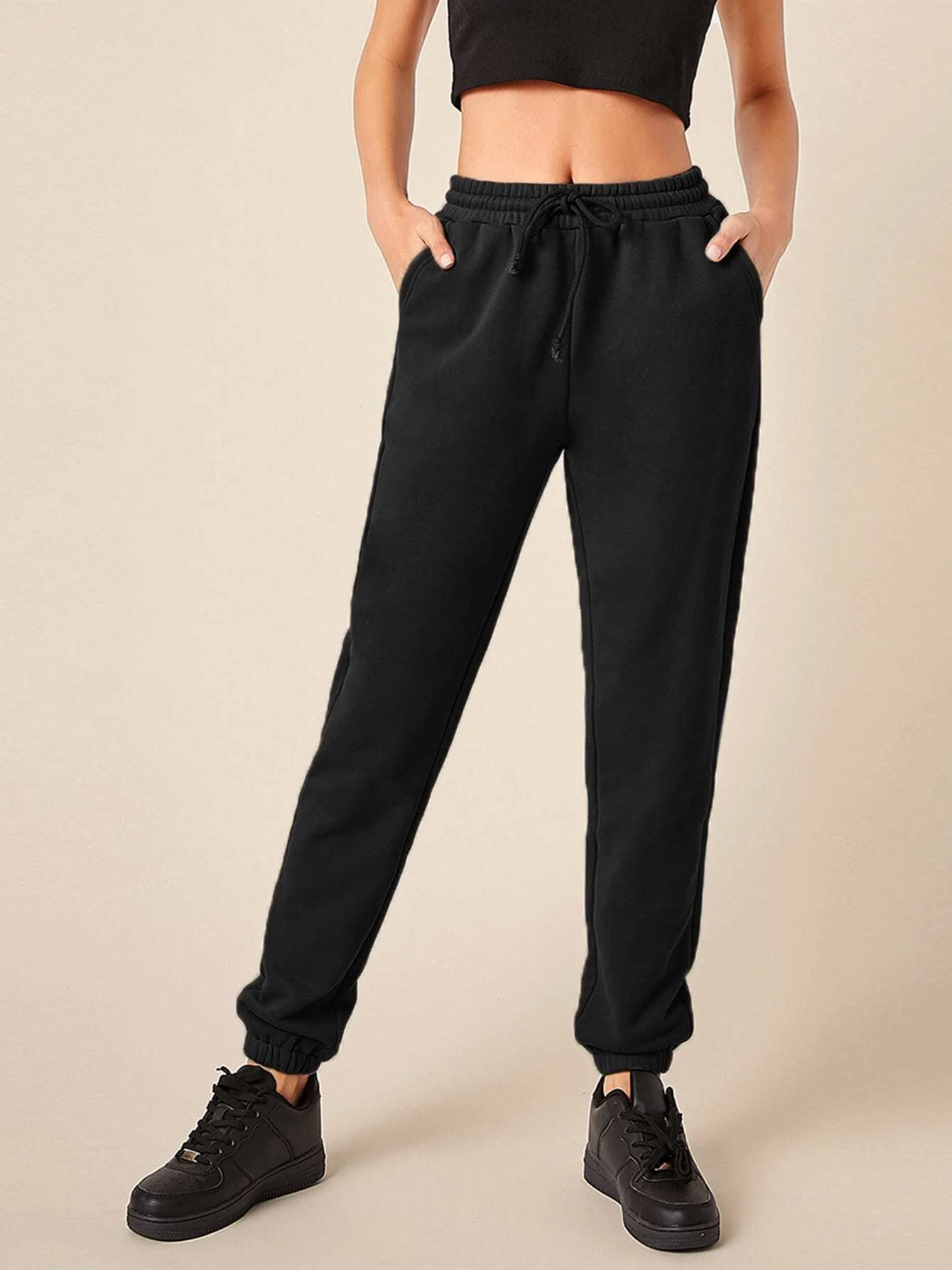 Relaxed Fit Ladies Cotton Trouser