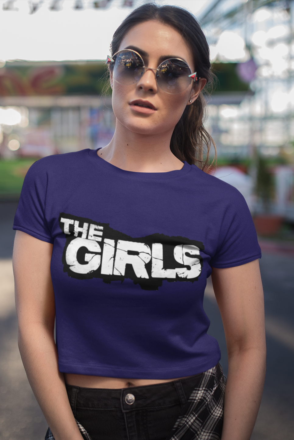 The Girls Fitted Crop TShirt