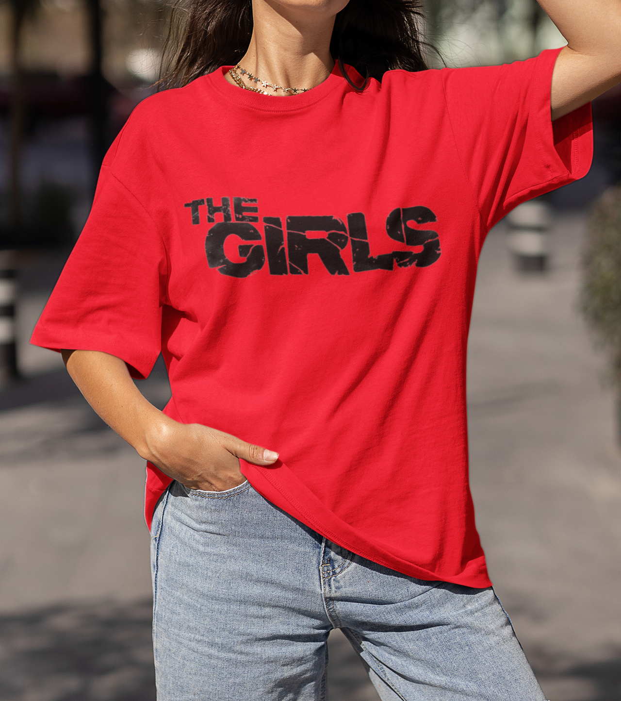 The Girls Drop Shoulder Tshirt