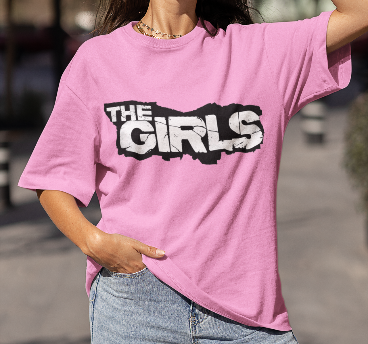 The Girls Drop Shoulder T-Shirt