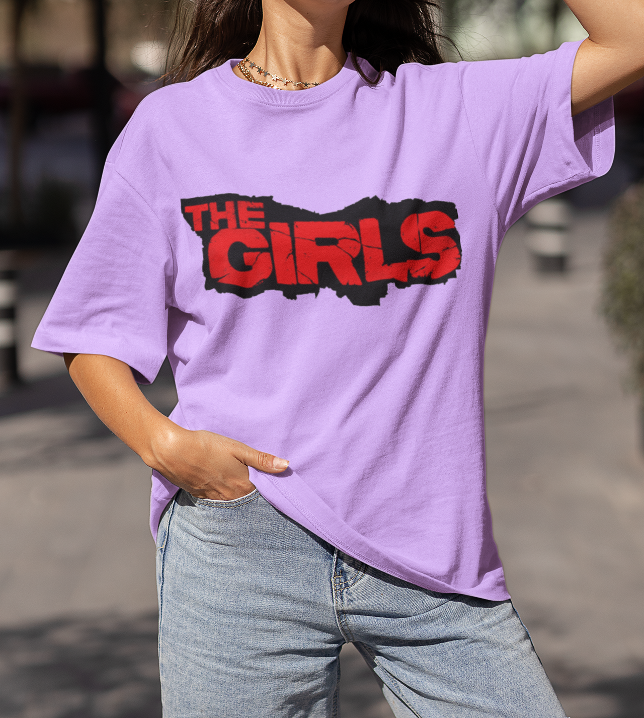 The Girls Drop Shoulder Tshirt